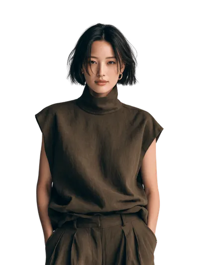 Editorial Overcoat Model